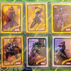 Topps Chrome Marvel Cards