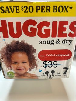 Huggies size 7