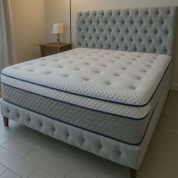 Brand New King Size Mattress 14” Thick 🌟 Pillow Top – Factory Direct! Also available in Twin, Full & Queen. Ask about our Same-Day Delivery 🚚 