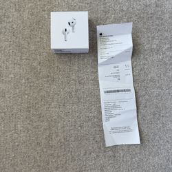 Unused Airpods Pro 4- *With Receipt!*