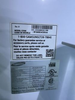 Samsung refrigerator