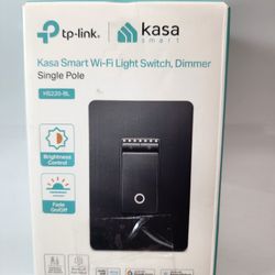Kasa Smart Light Switch HS200-BL, Single Pole,Neutral Wire Required, 2.4GHz