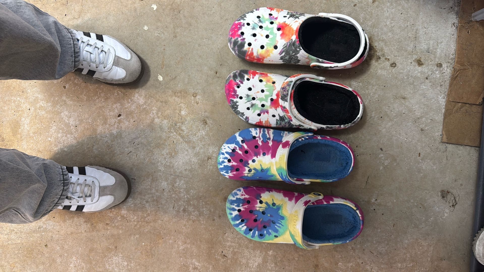 Like New Size w10 Fluffy Crocs