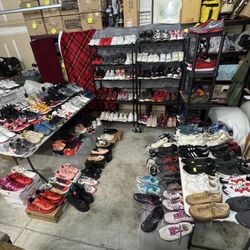 🔥Lot of 125 Pairs of Shoes Jordans, Nike, Adidas & More $15 Each