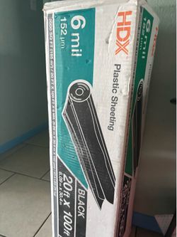 Plástico negro