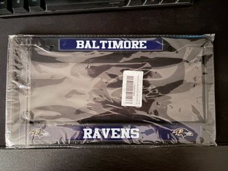Baltimore Ravens License Plate Frame