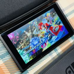 Nintendo Switch V1 Video Game Console HAC-001 Tested/Works Bundle READ 9333