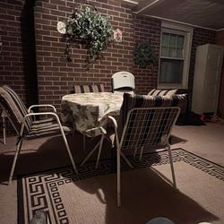 Patio Table & Chair Set