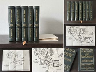 Tolkien's Classics - Leather 5-Volume Set Easton Press