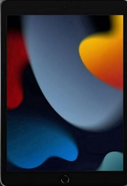 Apple iPad (9th Generation) 64GB in Space Gray.