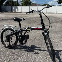 Xspec 20" 7 Speed Folding Compact City Commuter Bike