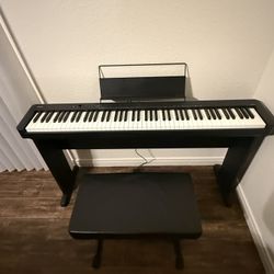 Casio CDP-S150 Digital Piano 88 Keys + Stand & Bench – Excellent Condition