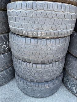 🌀🔱35 x 12 50 R 18 Cooper tires en perfectas condiciones de Vida