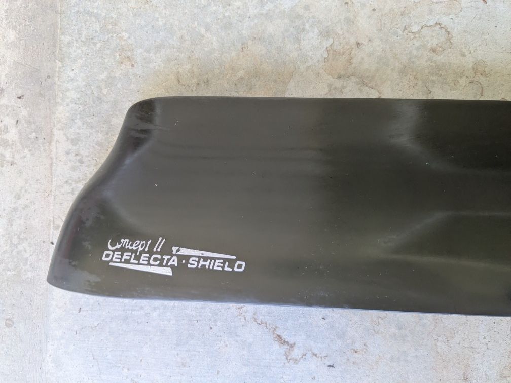 Jeep Cherokee XJ Concept II Deflecta Shield Tinted Hood Bug Deflector