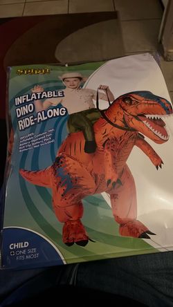 Spirit Inflatable Dino Ride-Along Child Costume