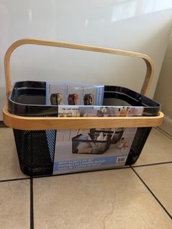 Mesh Baskets 2pc Set 16”x10”x7” New