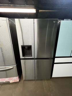 LG THIN Q TWO DOOR STAINLESS STEEL REFRIGERATOR