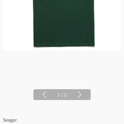 Men's Seager T-Shirt Jinx Tee Size XXL Forest Green Brand New
