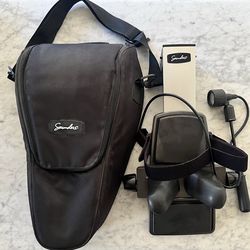 Saunder Cervical Traction Neck Device with Carrying Bag & Manual