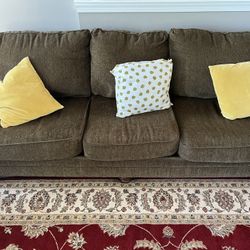 Family Room Sofa Set with Tables For Sale