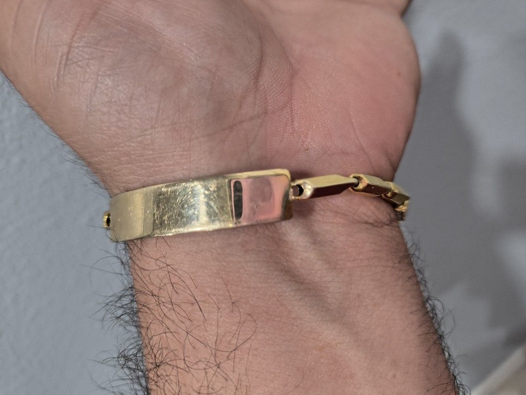 10k Real Yellow Gold Bracelet