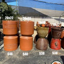 Decorative Pots-Prices Vary