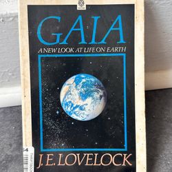 Lovelock Gaia Book. First Edition 