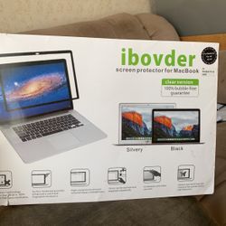 MacBook Screen Protector Black 