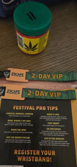 2-Day VIP Elevated Experience Pass Escape  Rave
