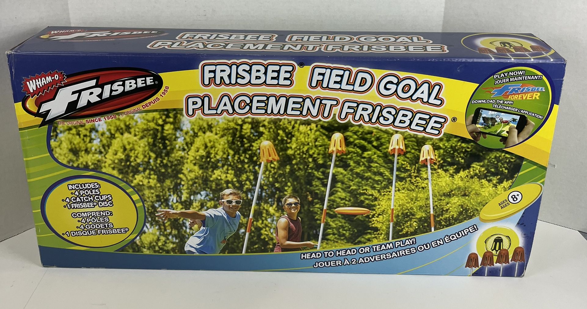 Wham-O Frisbee Field Goal Placement Frisbee NEW