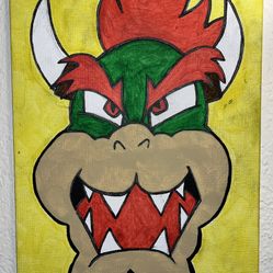 Bowser Homemade Painting 