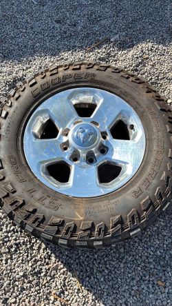 Dodge rims/tires