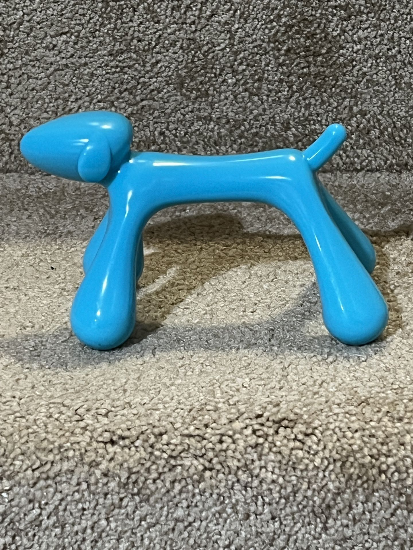 Ultimate Manua lHard Rubber Dog  massager, Baby Blue , Never Used