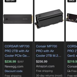 CORSAIR MP700 2TBH
