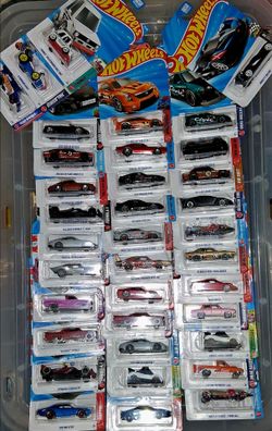 Hotwheels car lot