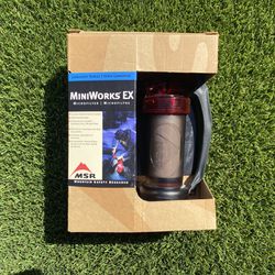 MSR MiniWorks EX Hiking/Camping Water Filter