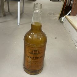 Giant EMPTY whiskey bottle