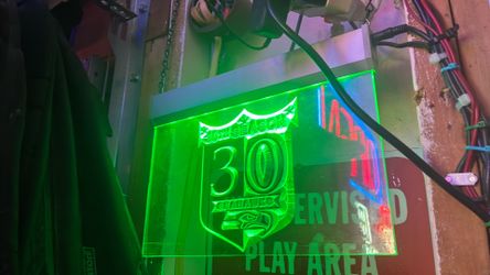 Seahawks led sign