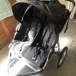 2-Baby Tandem Stroller 