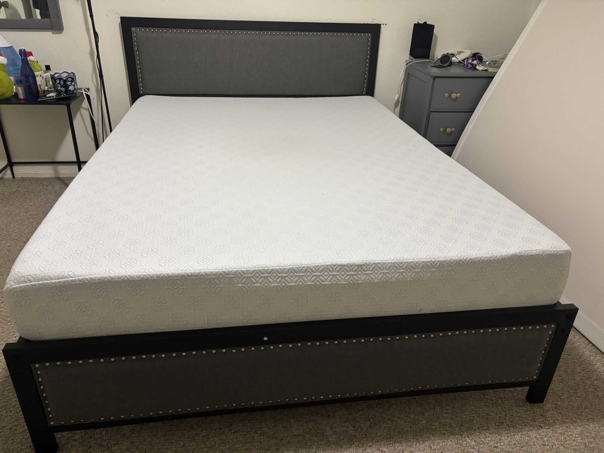 Queen Bed And Mattress