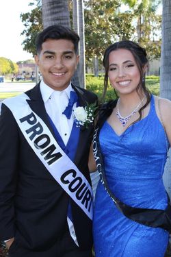 Prom Dress - Royal Blue Size Medium