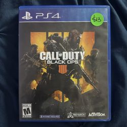 Call Of Duty Black Ops 4 PS4