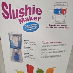 NEW Open Box Euro-Pro X Slushie Maker Frozen Drink Machine Ice & Salt