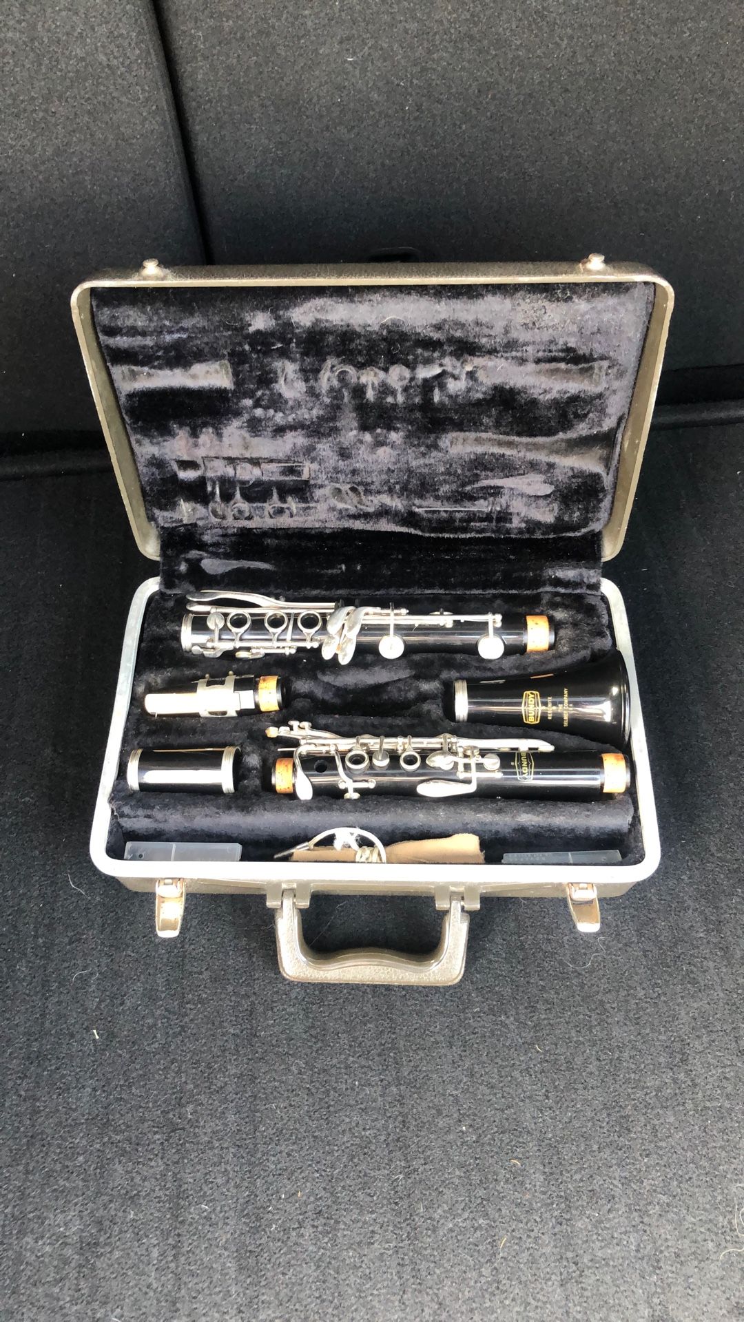 BUNDY Resonite The Selmer Co. Clarinet USA