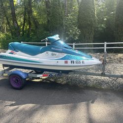 1995 Kawasaki ST & Trailer