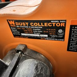 Wen 3403 Dust Collector With Brand New HEPA Filter