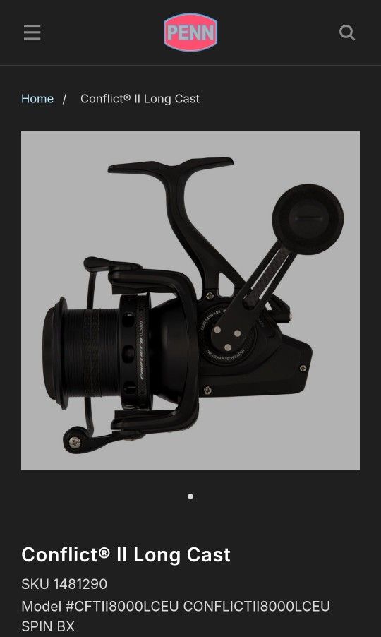 Penn Conflict 8000 Spinning Reel 