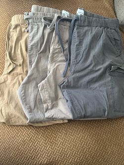 Men’s Big and Tall Pull On Cargo Joggers 2XLT - 1 Non-Cargo