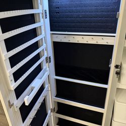 Mirror Jewelry Cabinet