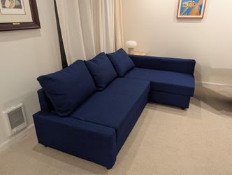 Ikea FRIHETEN Sleeper sectional, 3 seat w/storage Retail $999